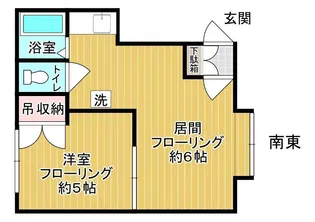 プチメゾンアール【1階】の間取り