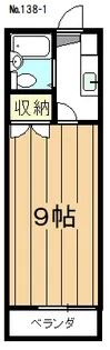カレッジハウス1【2階】の間取り