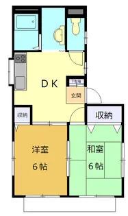 ウィステリア【2階】の間取り