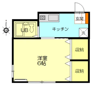 ヒルトップ青葉台【1階】の間取り