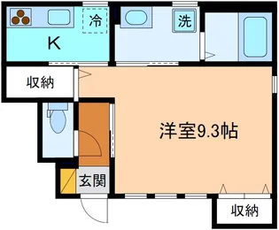 セシボン33【1階】の間取り