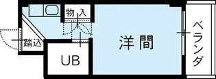 STハイツ【4階】の間取り