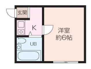 太陽ハイツ【1階】の間取り