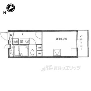 レオパレスレスペート【2階】の間取り