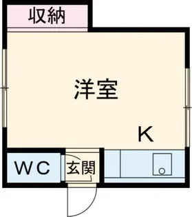 藤荘【2階】の間取り