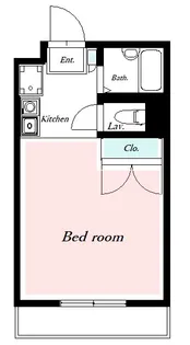 レオパレスエトワール【2階】の間取り