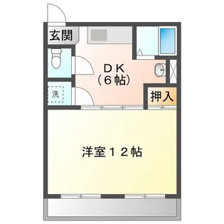 メゾン新町【3階】の間取り