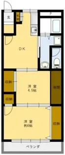 ライフステージ広瀬 京田I【3階】の間取り