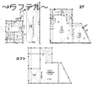 所沢ガレージハウスの間取り