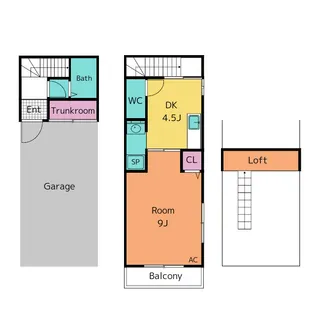 エクセルゼッポウ【1階】の間取り