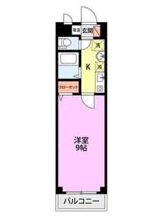 新潟県新潟市北区松浜1【アパート】の間取り