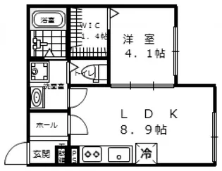 MAISON DE UNICO【1階】の間取り