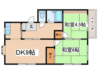 サニイプレイス【1階】の間取り