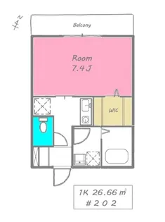 MER五番館【2階】の間取り