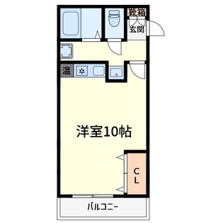 マンションプロス【2階】の間取り