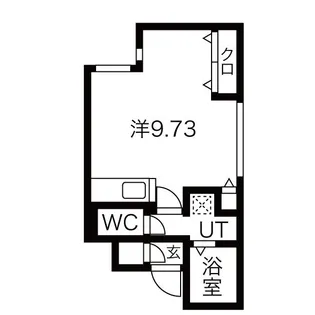 パレス椿【2階】の間取り
