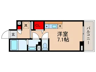 フォルテ ウェスト【2階】の間取り