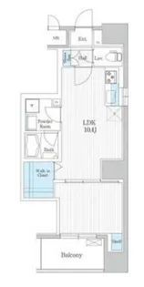 東京都足立区千住大川町【マンション】の間取り