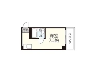 田川ビル【4階】の間取り