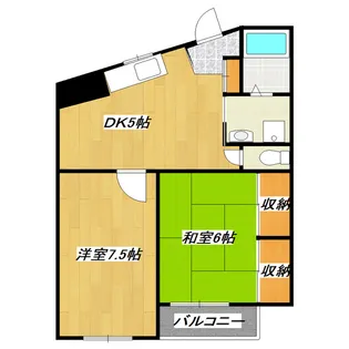 川口ビル【3階】の間取り