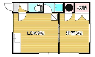 中村マンション【1階】の間取り
