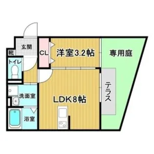 大阪府吹田市泉町1【マンション】の間取り