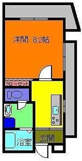 FINE郡元【6階】の間取り