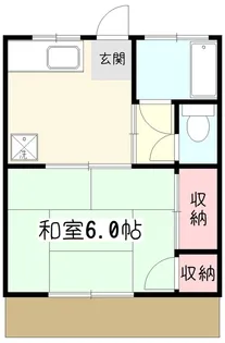 芳山荘【1階】の間取り