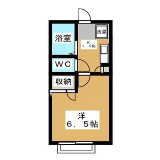 パストラルハイツ【1階】の間取り