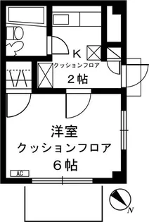 グランドール ピア【1階】の間取り