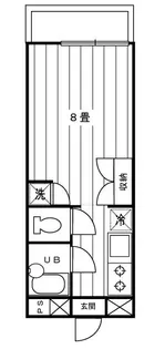 東京都目黒区自由が丘2【マンション】の間取り