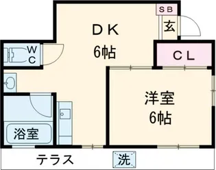 プルミエ荻窪【1階】の間取り