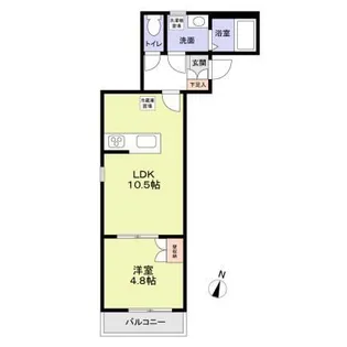 SUNNY COURT【2階】の間取り