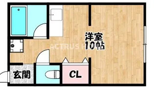 大阪府大阪市阿倍野区美章園1【マンション】の間取り