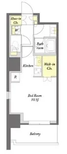 プライムメゾン板橋【8階】の間取り