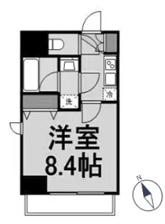 アイルキャナルシティ両国【5階】の間取り