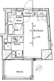 ARTESSIMO LINK DI SERA【9階】の間取り