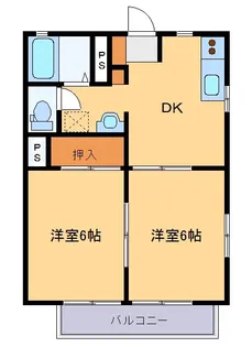 セリーヌ【1階】の間取り