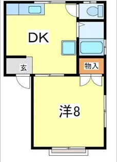 メゾン・ラポ【1階】の間取り