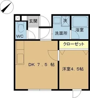 マンション・エムツー【3階】の間取り