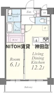 東京都墨田区石原3【マンション】の間取り