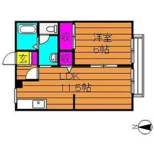 ライフステージ【1階】の間取り