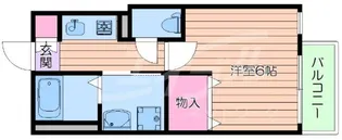 カルム吹田【1階】の間取り
