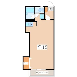 アンシャンテ・パリII【1階】の間取り