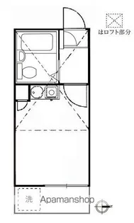 東京都新宿区西落合3【アパート】の間取り