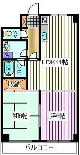 埼玉県さいたま市南区別所6【マンション】の間取り