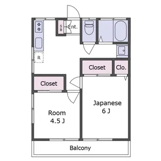 第一みつる荘【1階】の間取り