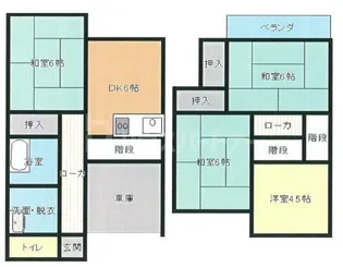 埼玉県さいたま市大宮区北袋町1【一戸建】の間取り