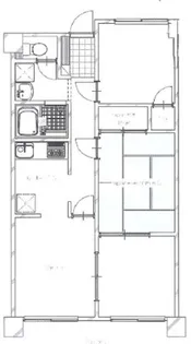 メゾン・ド・クレイン【2階】の間取り