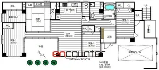 ネバタウンヒルズ【1階】の間取り